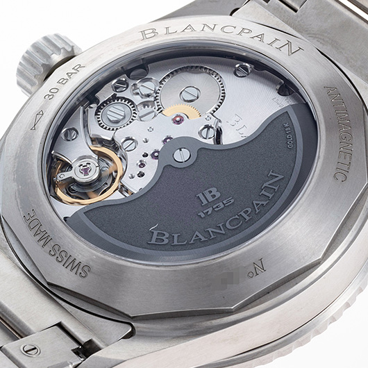 ブランパン フィフティ ファゾムス バチスカーフ 5000-1210-98S グレー 中古 サブカット 3枚目