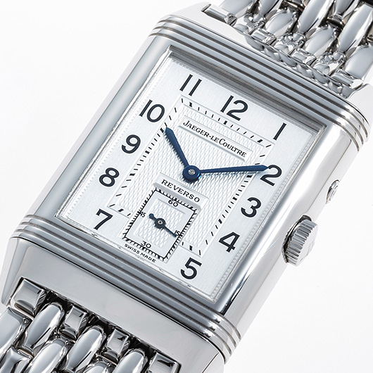 ジャガー・ルクルト レベルソデュオ Q2718170 シルバー/ブラック 中古 サブカット 1枚目