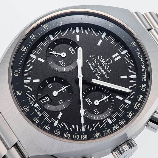 オメガ スピードマスター マークⅡ コーアクシャル 327.10.43.50.01.001 ブラック 中古 サブカット 1枚目