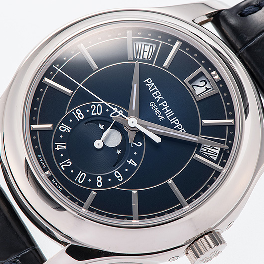 パテックフィリップ 年次カレンダー 5205G-013 ブルー 中古 サブカット 1枚目