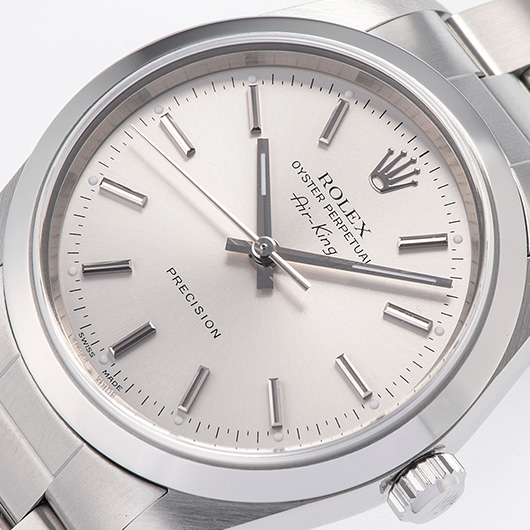ロレックス エアキング 14000 シルバー 中古 サブカット 1枚目