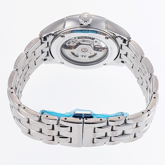 ハミルトン ジャズマスター スケルトン H42535141 ブルー 新品 サブカット 2枚目