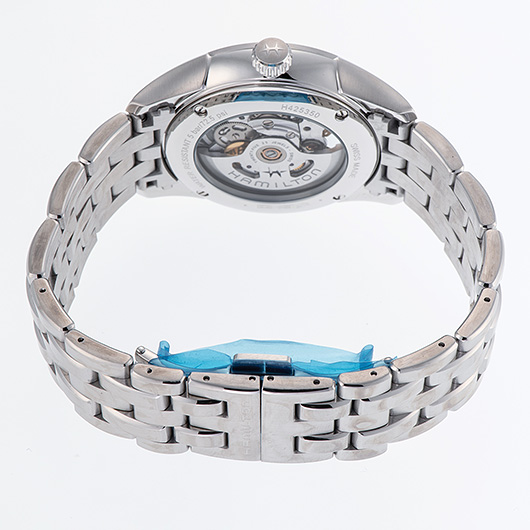 ハミルトン ジャズマスター スケルトン H42535180 ダークグレー 新品 サブカット 2枚目