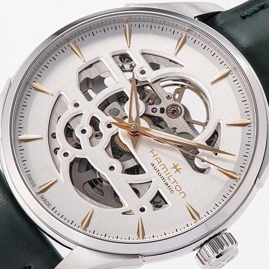 ハミルトン ジャズマスター スケルトン H42535810 ホワイト 新品 サブカット 1枚目