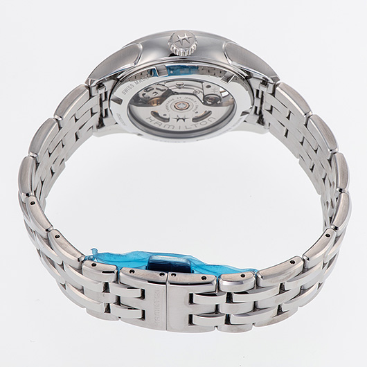 ハミルトン ジャズマスター レディ スケルトン H32265101 パープル 新品 サブカット 2枚目