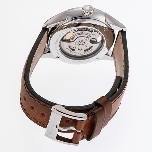 ハミルトン ジャズマスター オープンハート H32675540 ブルー 新品 サブカット 2枚目