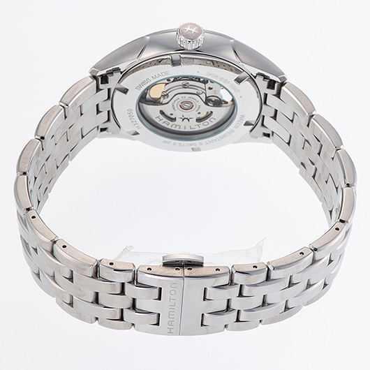 ハミルトン ジャズマスター オープンハート H32705141 ブルー 新品 サブカット 2枚目