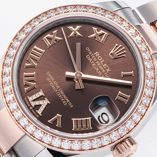 ロレックス デイトジャスト 278381RBR ブラウン 新品 サブカット 1枚目