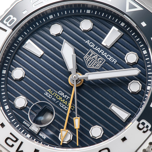 タグ・ホイヤー アクアレーサー プロフェッショナル 300 キャリバー7 GMT WBP2010.BA0632 ブルー 新品 サブカット 3枚目