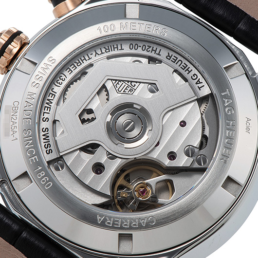 タグ・ホイヤー カレラ クロノグラフ CBN2A5A.FC6481 ブラック 新品 サブカット 3枚目