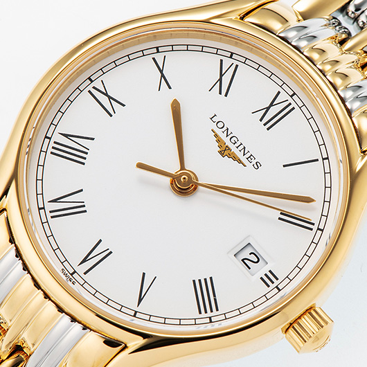 ロンジン リール L4.259.2.11.7 ホワイト 新品 サブカット 1枚目