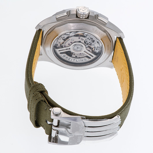 ブライトリング アベンジャーB01 クロノグラフ AB0147101L1X1 グリーン/ブラック 新品 サブカット 2枚目