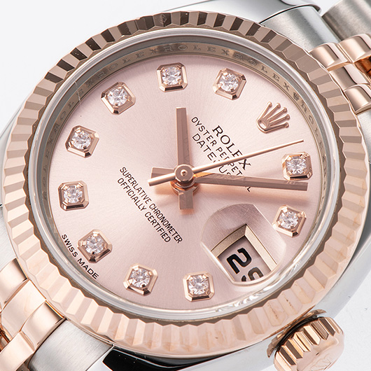 ロレックス デイトジャスト 179171G ピンク 中古 サブカット 1枚目