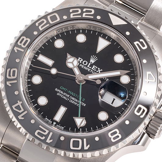 ロレックス GMTマスターⅡ 126710GRNR ブラック 中古 サブカット 1枚目