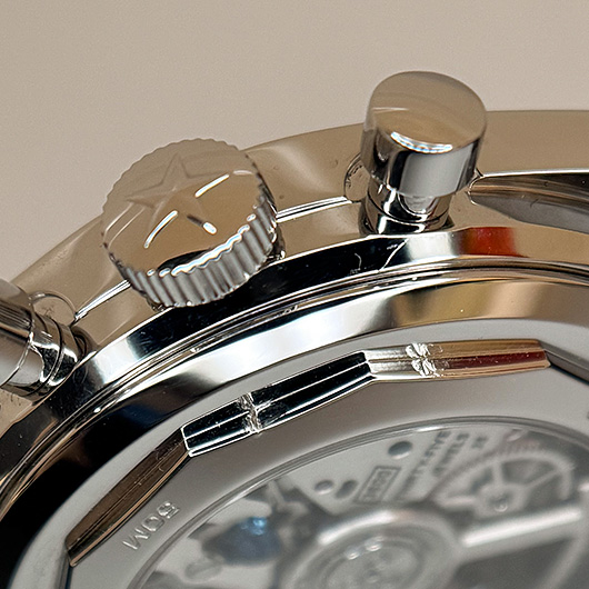 ゼニス クロノマスター オリジナル 03.3200.3600/21.C903 ブラック/シルバー 中古 サブカット 3枚目