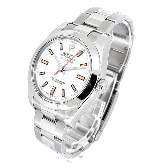 ロレックス ミルガウス 116400 ホワイト 中古 サブカット 1枚目