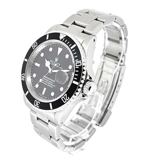 ロレックス サブマリーナ デイト 16610 ブラック 中古 サブカット 1枚目