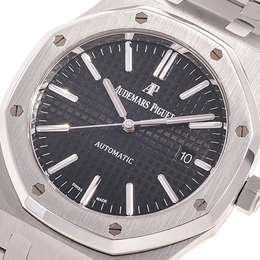 オーデマ・ピゲ ロイヤルオーク 15400ST.OO.1220ST.01 ブラック 中古 サブカット 1枚目