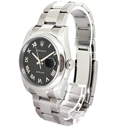 ロレックス デイトジャスト 116200 ブラック 中古 サブカット 1枚目