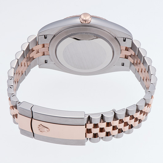 ロレックス デイトジャスト41 126331 ピンク（サンダスト） 新品 サブカット 2枚目