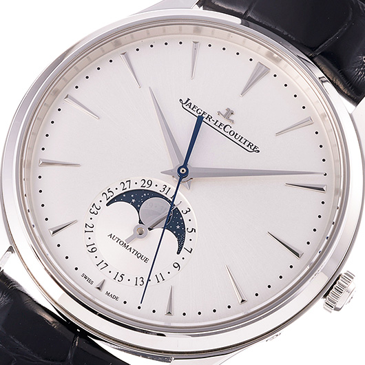 ジャガー・ルクルト マスターウルトラスリム ムーンフェイズ Q1368430 シルバー 中古 サブカット 1枚目