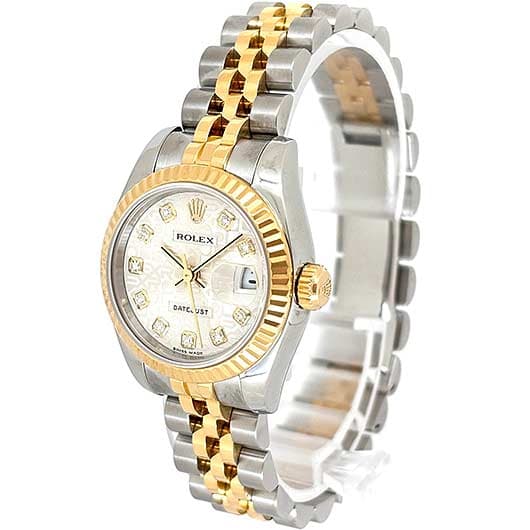 ロレックス デイトジャスト 179173G シルバー 中古 サブカット 1枚目