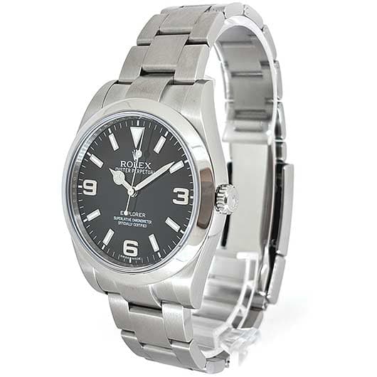 ロレックス エクスプローラーⅠ 214270 ブラック 中古 サブカット 1枚目