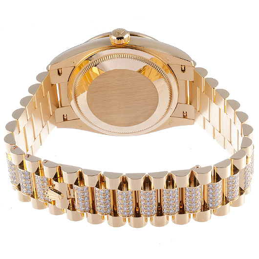 ロレックス デイデイト 36 128348RBR シャンパン 中古 サブカット 2枚目