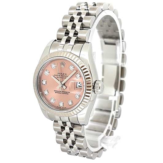 ロレックス デイトジャスト 179174G ピンク 中古 サブカット 1枚目