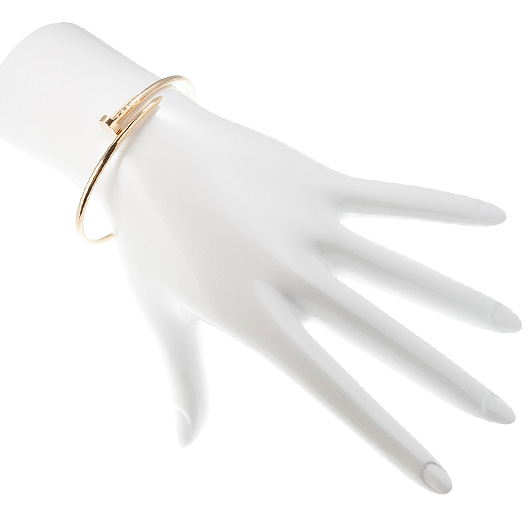 カルティエ ジュスト アン クル ブレスレット SM イエローゴールド 中古 サブカット 1枚目