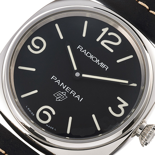 パネライ ラジオミール 3デイズ アッチャイオ PAM00753 ブラック 中古 サブカット 1枚目
