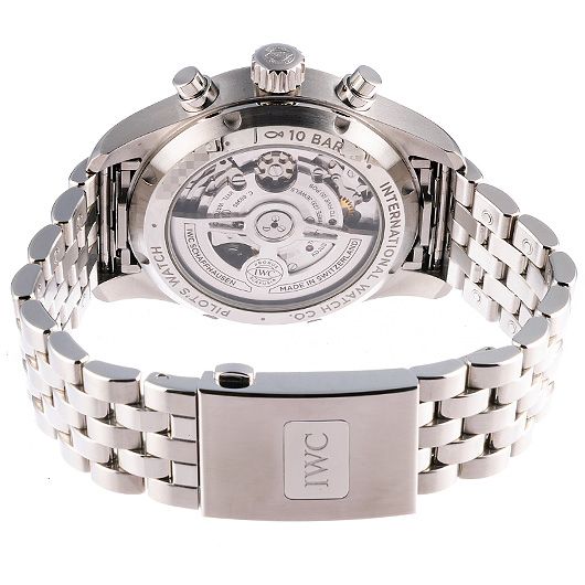 IWC パイロットウォッチ クロノグラフ 41 IW388104 グリーン 中古 サブカット 2枚目