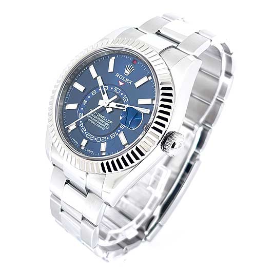 ロレックス スカイドゥエラー 326934 ブライトブルー 中古 サブカット 1枚目