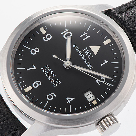 IWC マーク XII IW324101 ブラック 中古 サブカット 1枚目