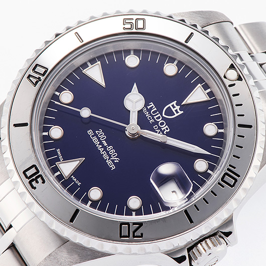 チューダー/チュードル サブマリーナ 75190 ブルー 中古 サブカット 1枚目