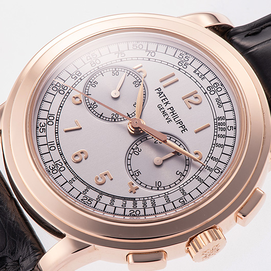 パテックフィリップ コンプリケーション クロノグラフ 5070R-001 グレー 中古 サブカット 1枚目