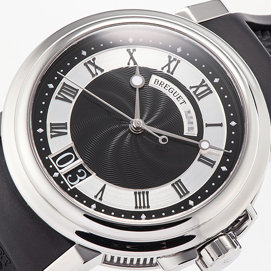 ブレゲ マリーンⅡ ラージデイト 5817ST/92/5V8 ブラック 中古 サブカット 1枚目