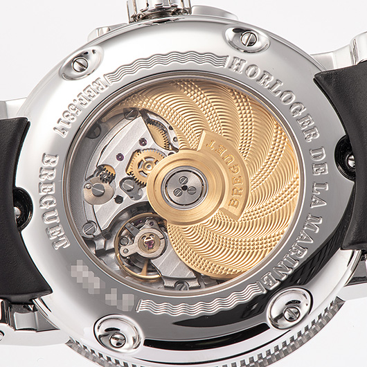 ブレゲ マリーンⅡ ラージデイト 5817ST/92/5V8 ブラック 中古 サブカット 3枚目