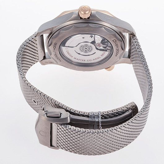 オメガ シーマスター ダイバー 300M コーアクシャル マスタークロノメーター 210.90.42.20.10.001 グリーン 新品 サブカット 2枚目