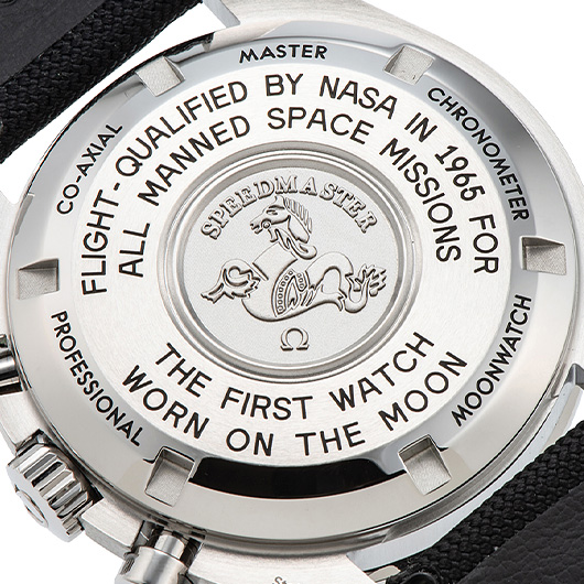 オメガ スピードマスター ムーンウォッチ コーアクシャル マスタークロノメーター クロノグラフ 310.32.42.50.01.001 ブラック 新品 サブカット 3枚目