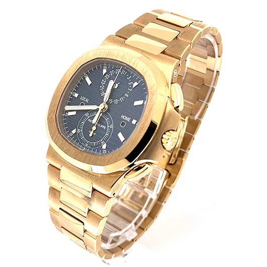 パテックフィリップ ノーチラス トラベルタイム クロノグラフ 5990/1R-001 ブルー 新品 サブカット 1枚目