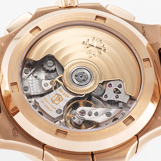 パテックフィリップ ノーチラス トラベルタイム クロノグラフ 5990/1R-001 ブルー 未使用品 サブカット 3枚目