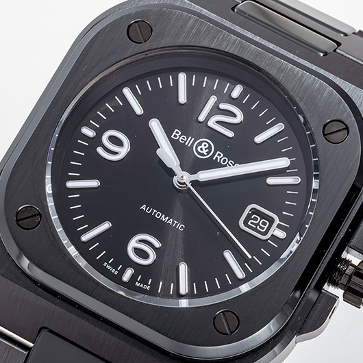 ベル＆ロス BR05 ブラックセラミック BR05A-BL-CE/SCE ブラック 新品 サブカット 1枚目