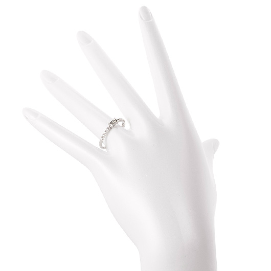 ノーブランド ダイヤモンド リング 13016204 プラチナ/シルバー 新品 サブカット 1枚目