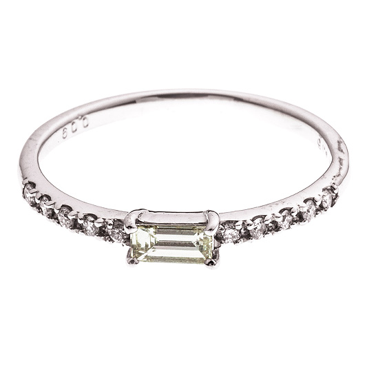 ノーブランド ダイヤモンド リング 13016204 プラチナ/シルバー 新品 サブカット 5枚目