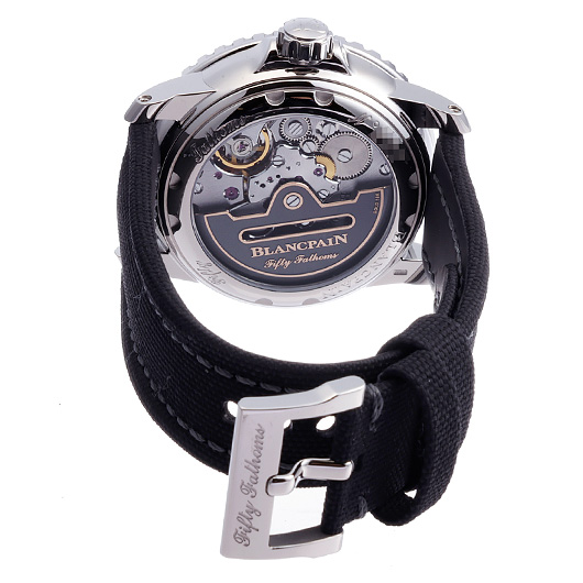 ブランパン フィフティ ファゾムス 5010-1130-B52A ブラック 新品 サブカット 2枚目