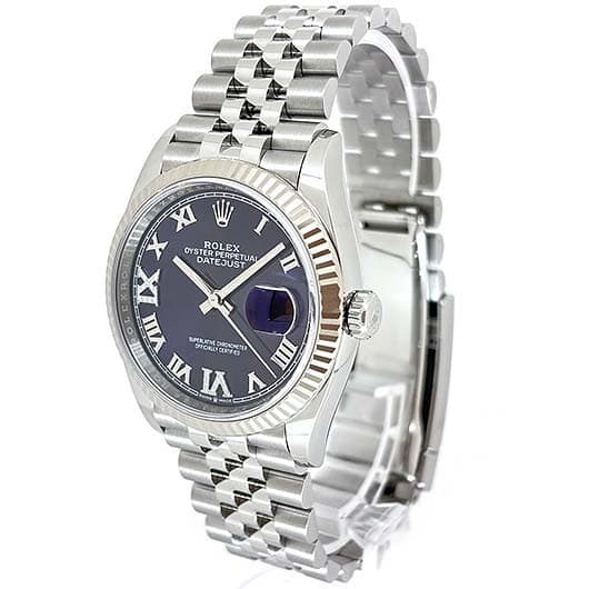 ロレックス デイトジャスト 126234G パープル（オーベルジーヌ） 中古 サブカット 1枚目