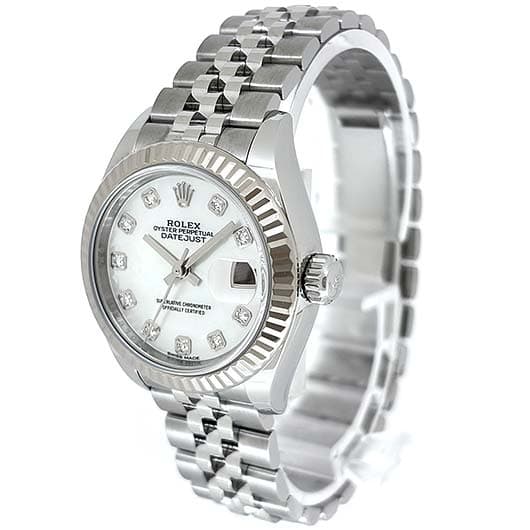 ロレックス デイトジャスト28 279174NG ホワイト 中古 サブカット 1枚目