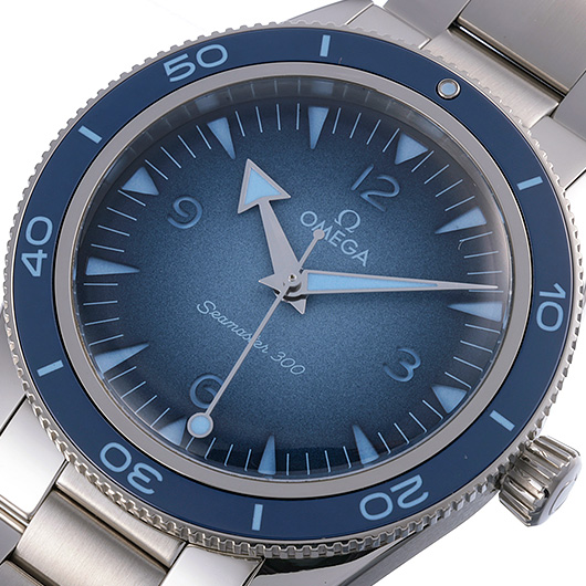 オメガ シーマスター300 コーアクシャル マスタークロノメーター 234.30.41.21.03.002 サマーブルー 中古 サブカット 1枚目