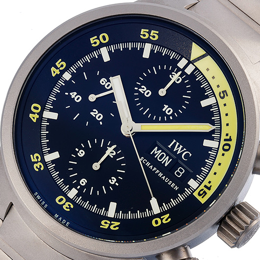 IWC アクアタイマー クロノグラフ IW371903 ブラック 中古 サブカット 1枚目